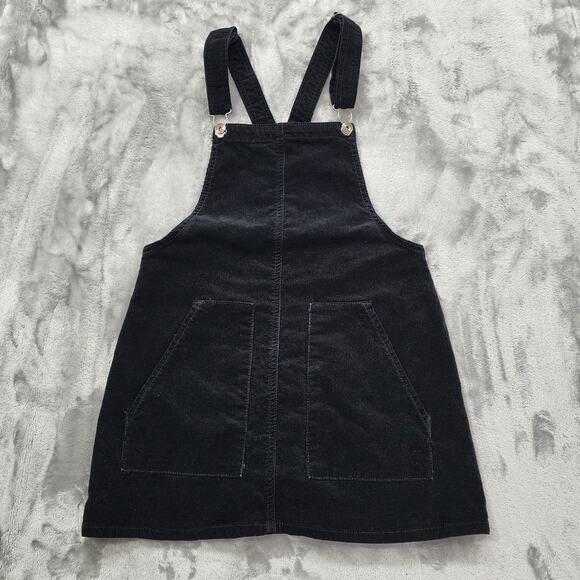 Vanilla Star Dresses & Skirts - Vanilla Star Dress Womens 5 Juniors Black Corduroy Jumper Overalls Mini Casual